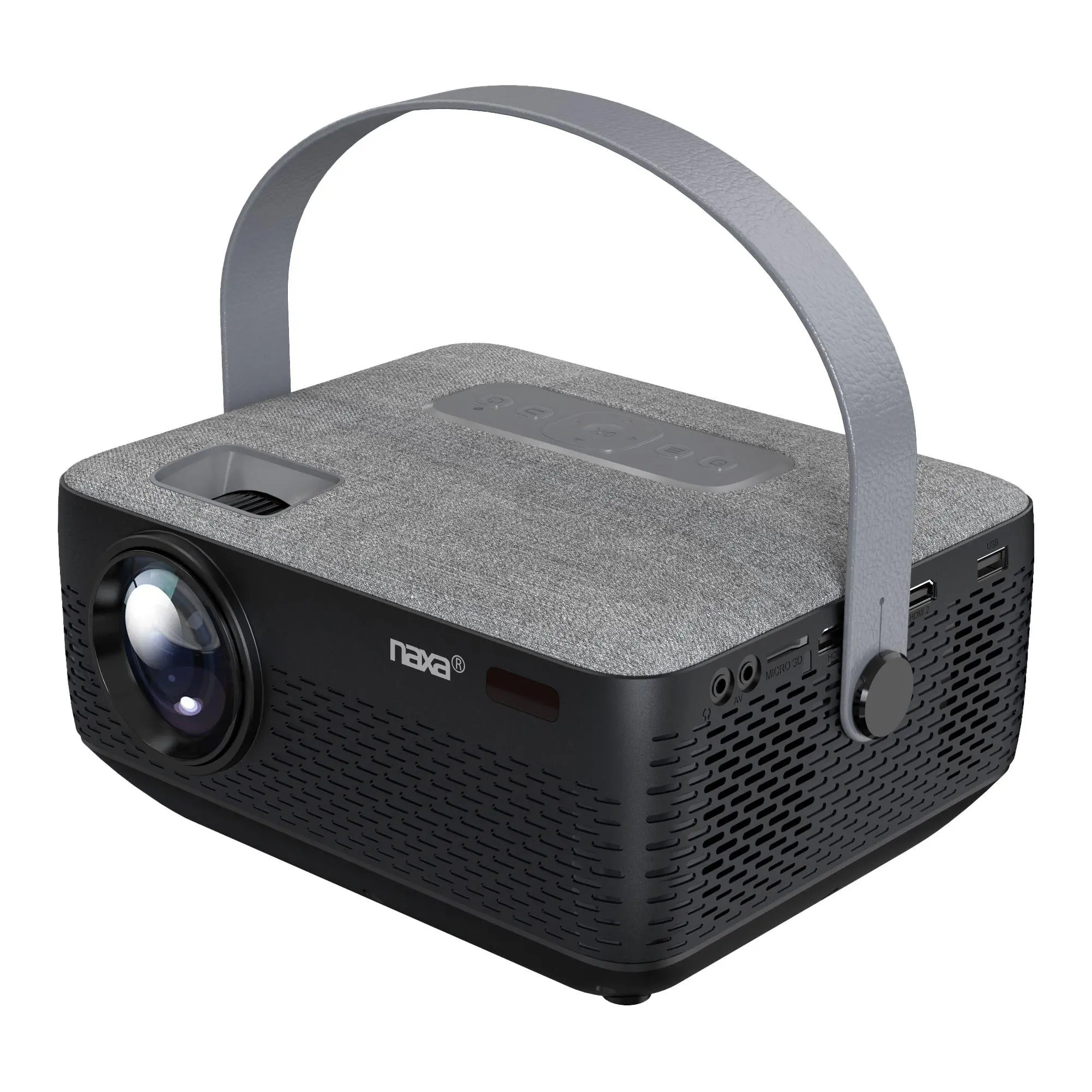 Naxa Portable 100" Home Theater 720P LCD Projector Player