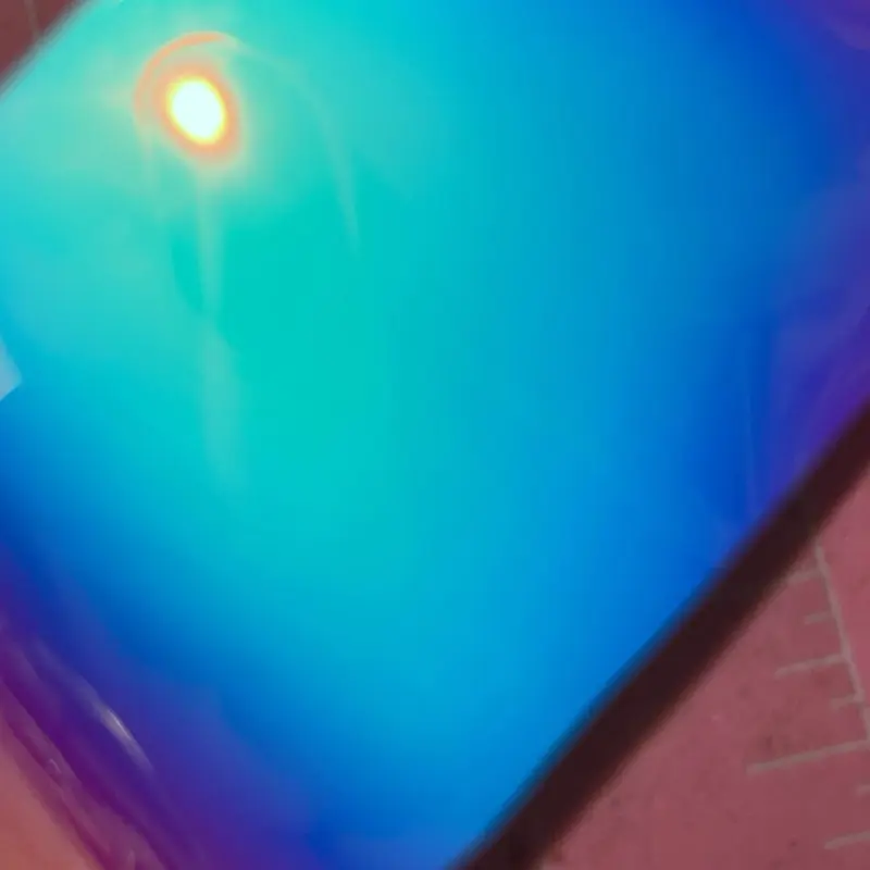 Blue holographic