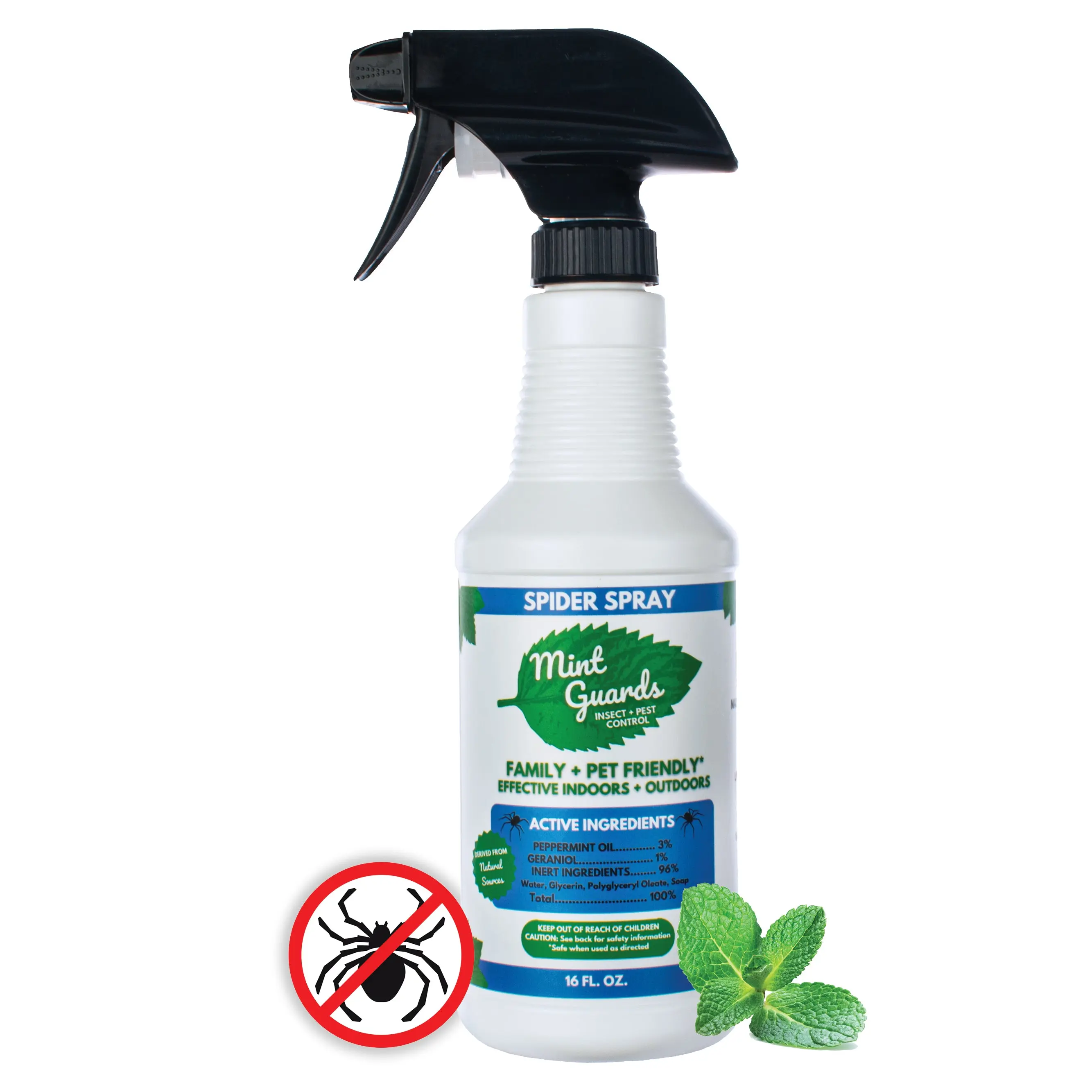 Mint Guards Spider Spray 16 Fl Oz Mint Guards Spider Spray 16 Fl Oz