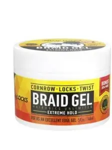 AllDay Locks Braid Gel 5oz