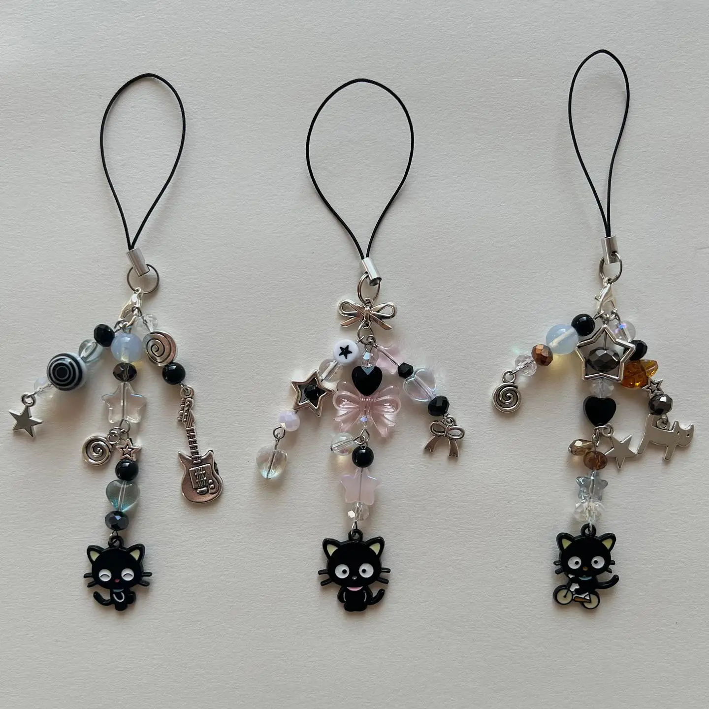 ‍⬛₊˚ chococat phone charms Y2K
