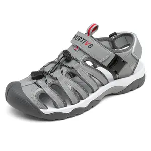 NORTIV8 Men's Closed Toe Outdoor Hiking Sandals for Breathable and Anti-Slip Adventure