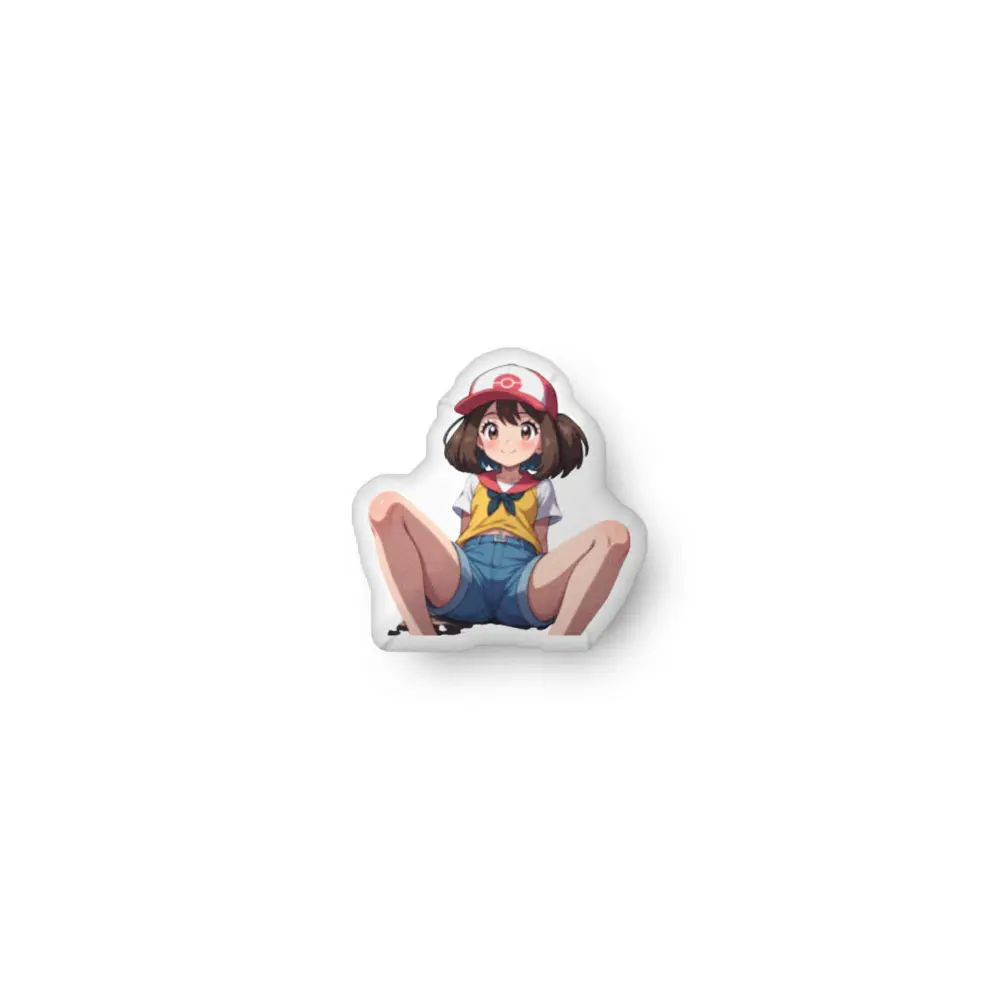 Pokemon Theme Custom-Shaped Pillow - 100% Soft Polyester Printed Pillow, Available in 22"×22" (L) and 16"×16" (M) Sizes, Cozy Aesthetic, Cozy Corner