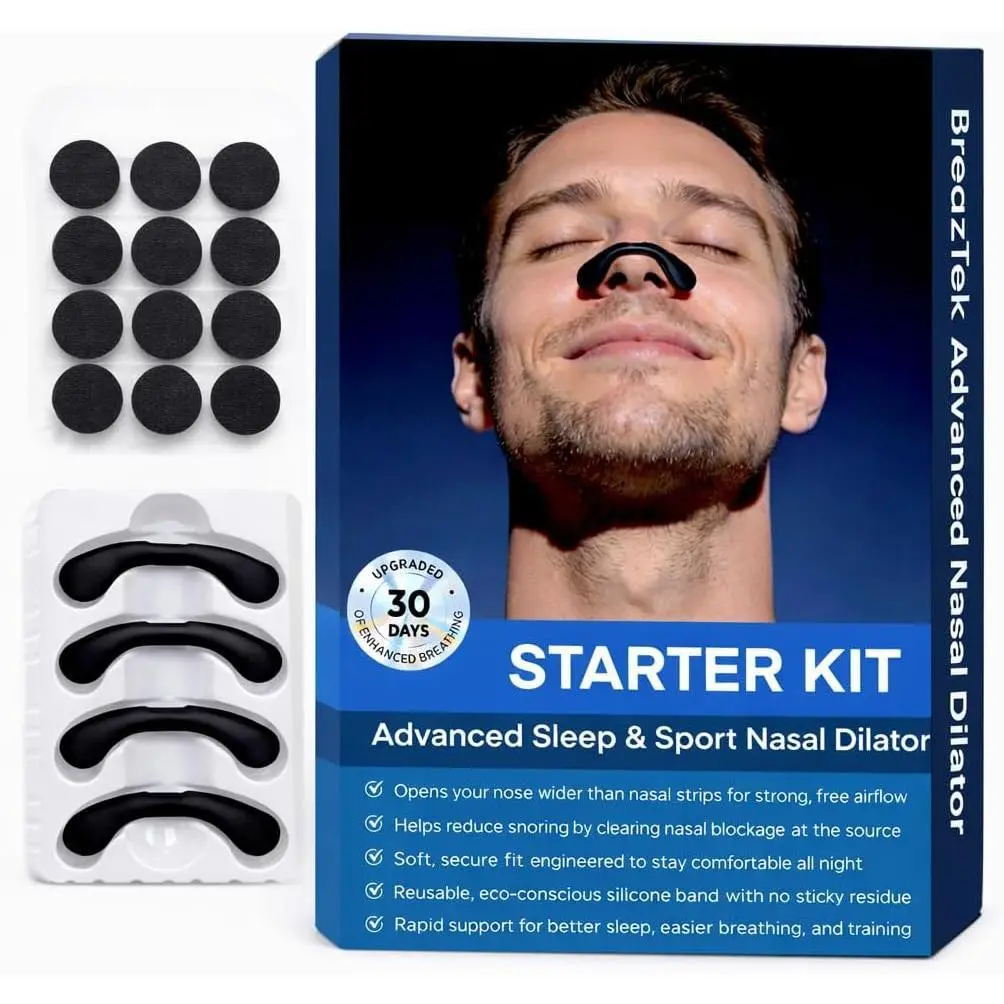 Nasal Strips for Better Breathing & Sleep – Extra Strength Nose Strips, Comfortable Fit for Men & Women, 30 Count