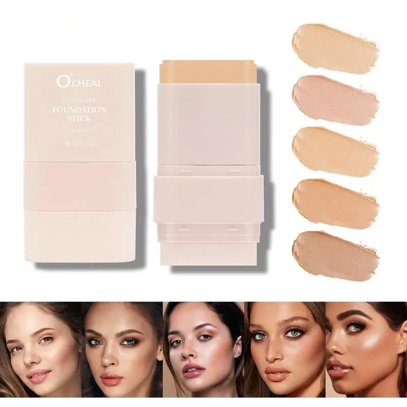 Hydrating Concealer Foundation Stick – Hydrating, lightweight, moisturizing and skin-hugging. Combines concealer and foundation in one. Effortlessly hides imperfections, creating a radiant, natural, luminous finish, leaving your skin even and bright.