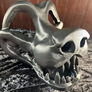 Extreme toothy canine fursuit base -3d printed