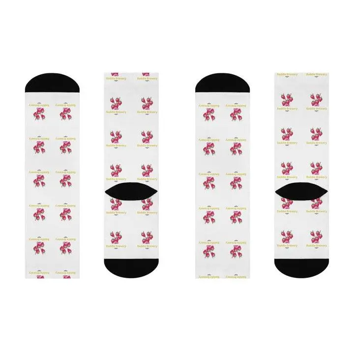 Aesthetics Luxe ️ Baddie Brewery Luxe Socks III - One Size Fits Women 5-12 US, Fully Cushioned Heel-To-Toe Comfort, 200 Needle Knit Premium Socks