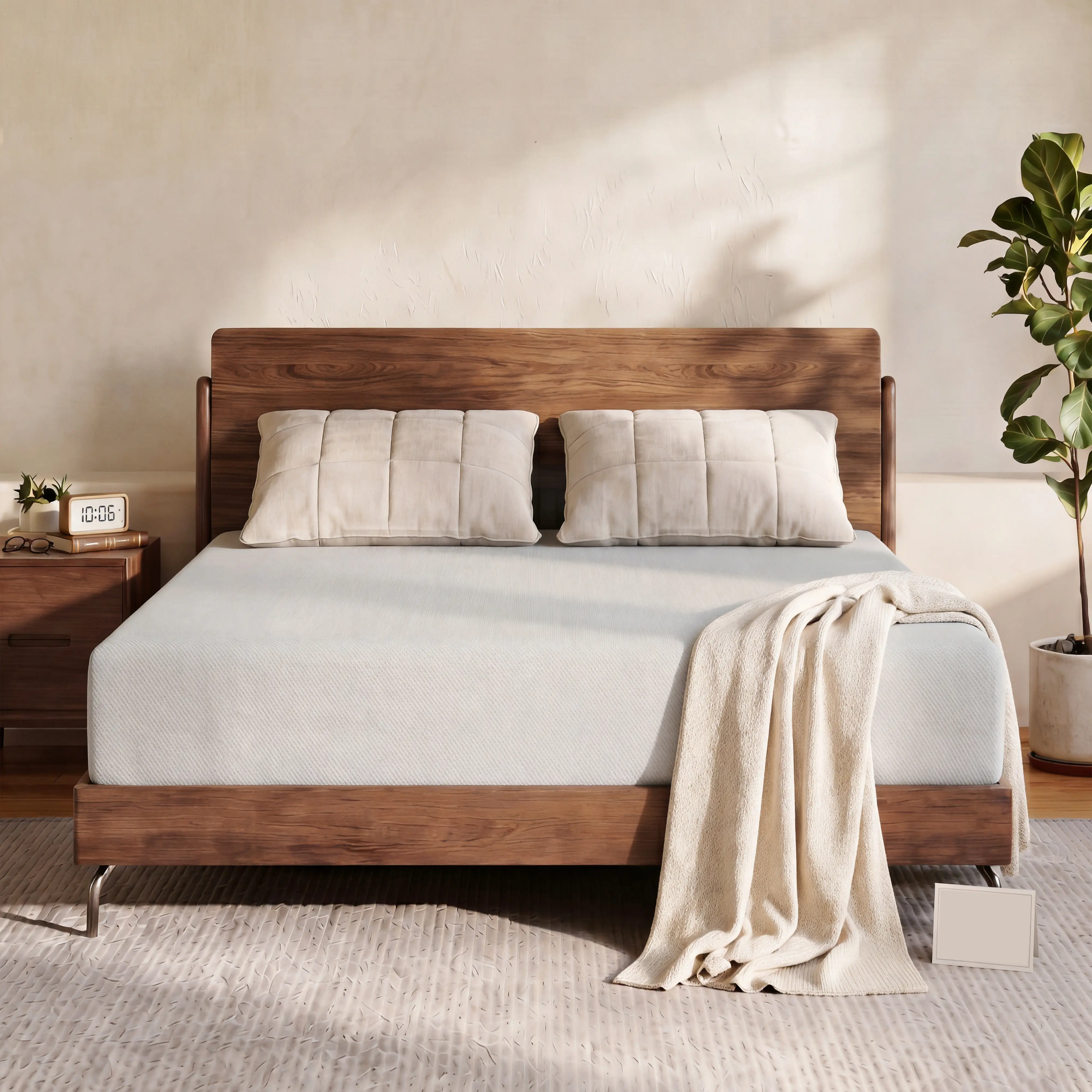 queen size mattress 6Inch-Cooling Gel Memory Foam Mattress, Pressure Relief & MotionIsolation, Breathable Medium Firm Comfort,mattress topper(Twin size mattress,full size mattress, king szie mattress)
