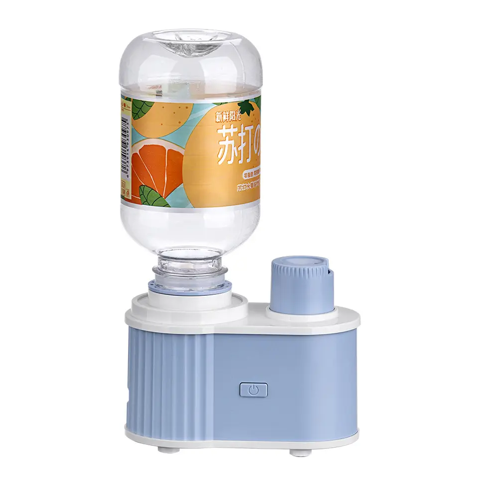 Rectangular Portable Ultrasonic Cool Mist Humidifier - USB Plug-in, Space-Saving Small Compact Lightweight Aromatherapy Machine (105*85mm), Auto Shutoff, Essential Oil Compatible, Mineral Water Bottle Compatible, for Family, On the Road
