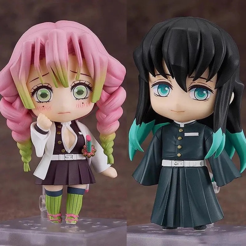 Demon Slayer – Mitsuri Kanroji & Muichiro Tokito Interchangeable Figure Collection Anime PVC Figurine Collectible