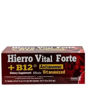 Hierro Vital Forte + B12 – 21 frascos de 15 mL