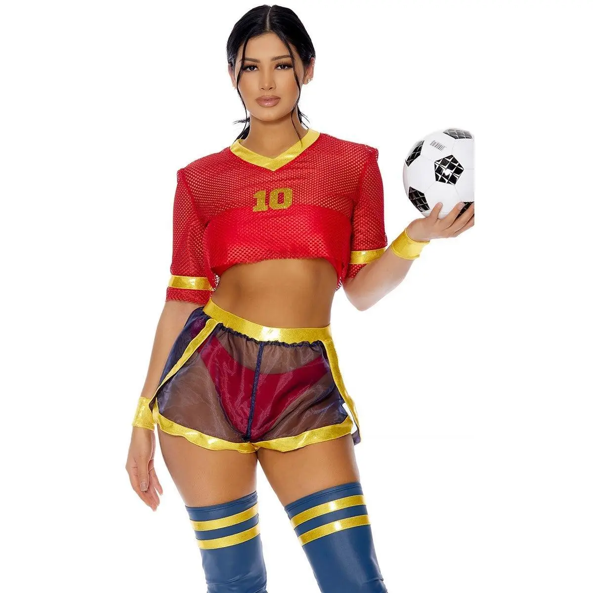 Goals Sexy Soccer Player Costume