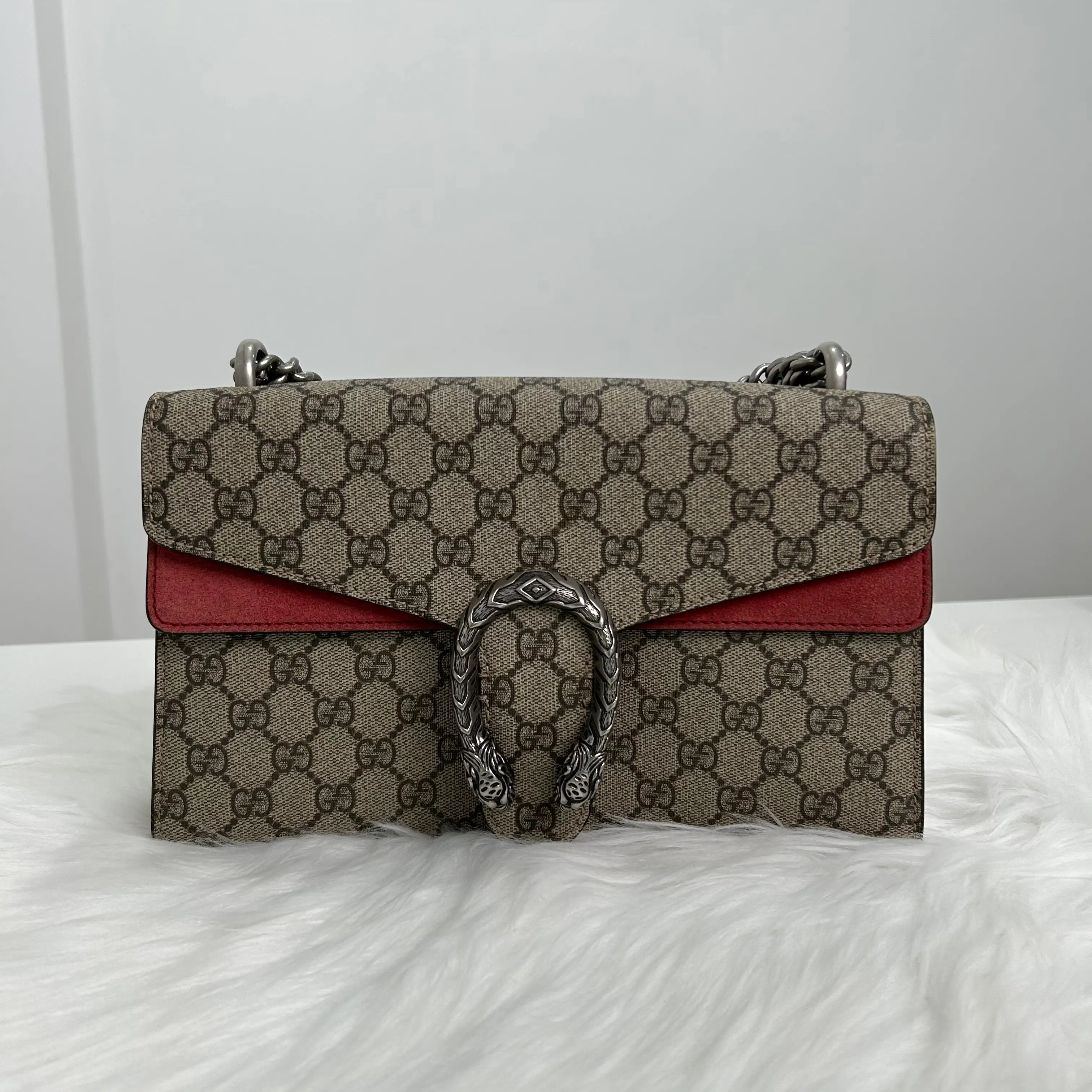 Pre-owned GUCCI Coated Canvas Shoulder Bags B8051903 Vluxury