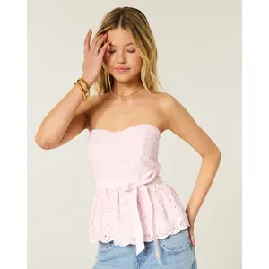 Hollister All-Over Lace 2-In-1 Top