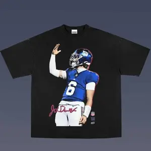 Youth And Adult JAXSON DART TEE, Giants Football Shirt, Retro Football Player Tees, Football Graphic Tee, Retro Sportswear, Game Day Shirt, Gift for Him & Her