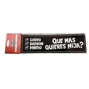 Que más quieres mija bumper sticker