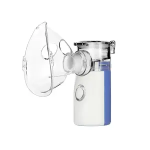 Portable Handheld Nebulizer, 1 Box Rechargeable Steam Sprayer with Masks & Nozzles, Quiet Work Body Care Sprayer for Travel & Home Use, Portable Nebulizer, Handheld Mesh Nebulizer, Nebulizer Machine