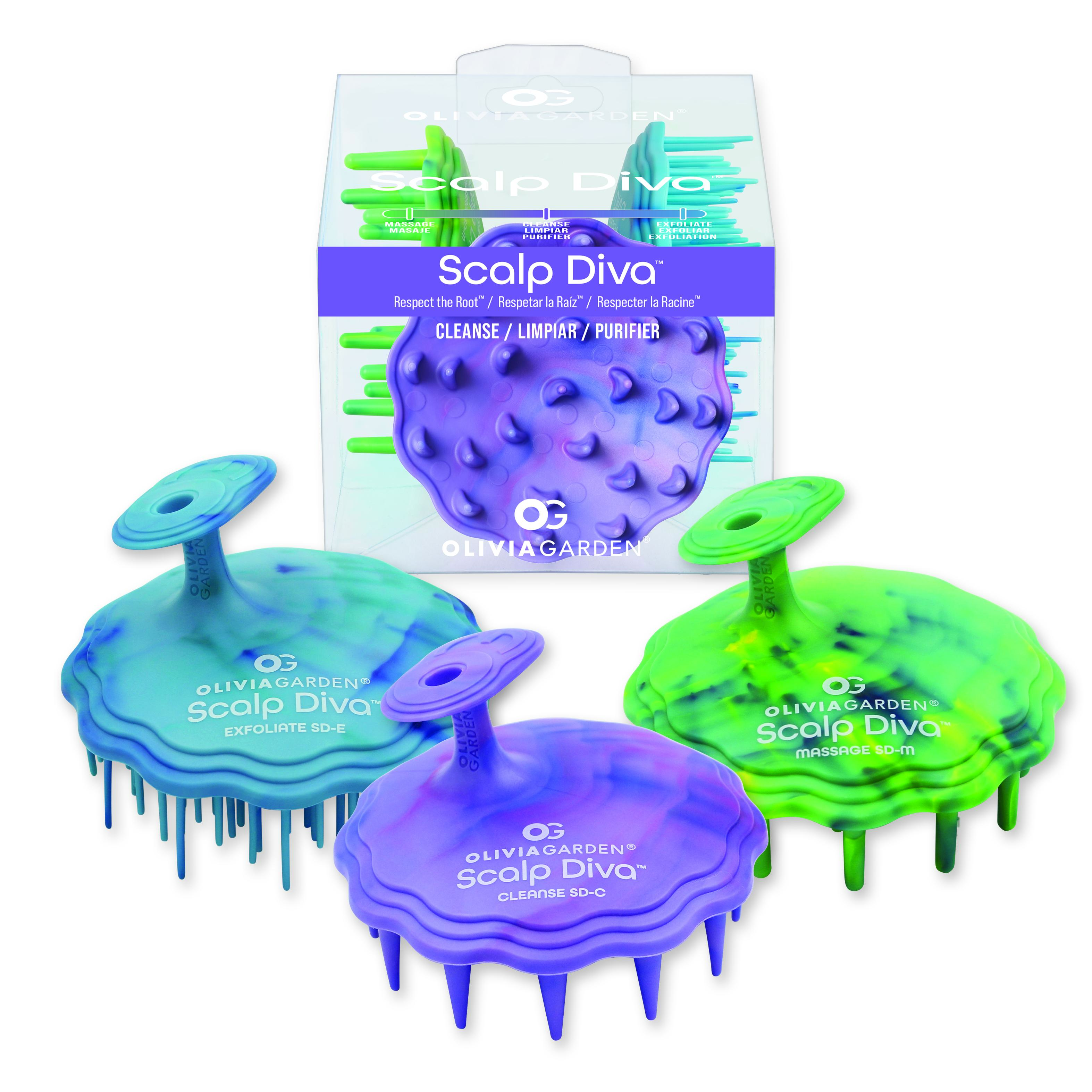 Olivia Garden Scalp Diva Box Deal