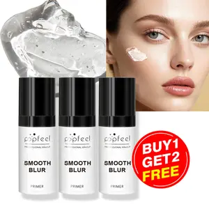 【BUY1 GET 2 FREE】POPFEEL Pre-Makeup Primer – Advanced Skin Prep Formula for a Smooth, Radiant Base; Lightweight, Oil-Control & Hydrating, Pore-Minimizing for Flawless, Foundation Moisturizer Bb Cream Cosmetic Hydrate Moisture Moisturizing