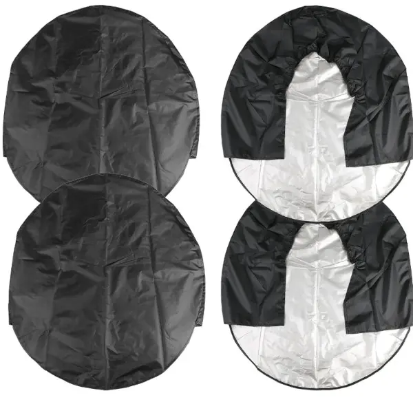 4PCS Waterproof Tire Covers Wheel & Tyre RV Trailer Camper Sun Protector 30"-32"