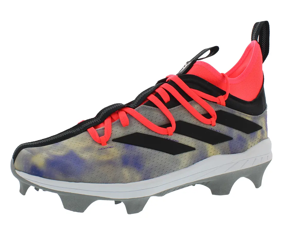 Adidas Adizero Afterburner NWV Men's Baseball Cleats, Low-Top Lace-up Athletic Performance Shoes for Outdoor Sports, Casual, Sizes 9.5–12, No