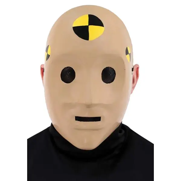 Crash Test Dummy Mask