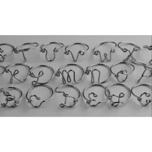 Alphabet Letter Rings