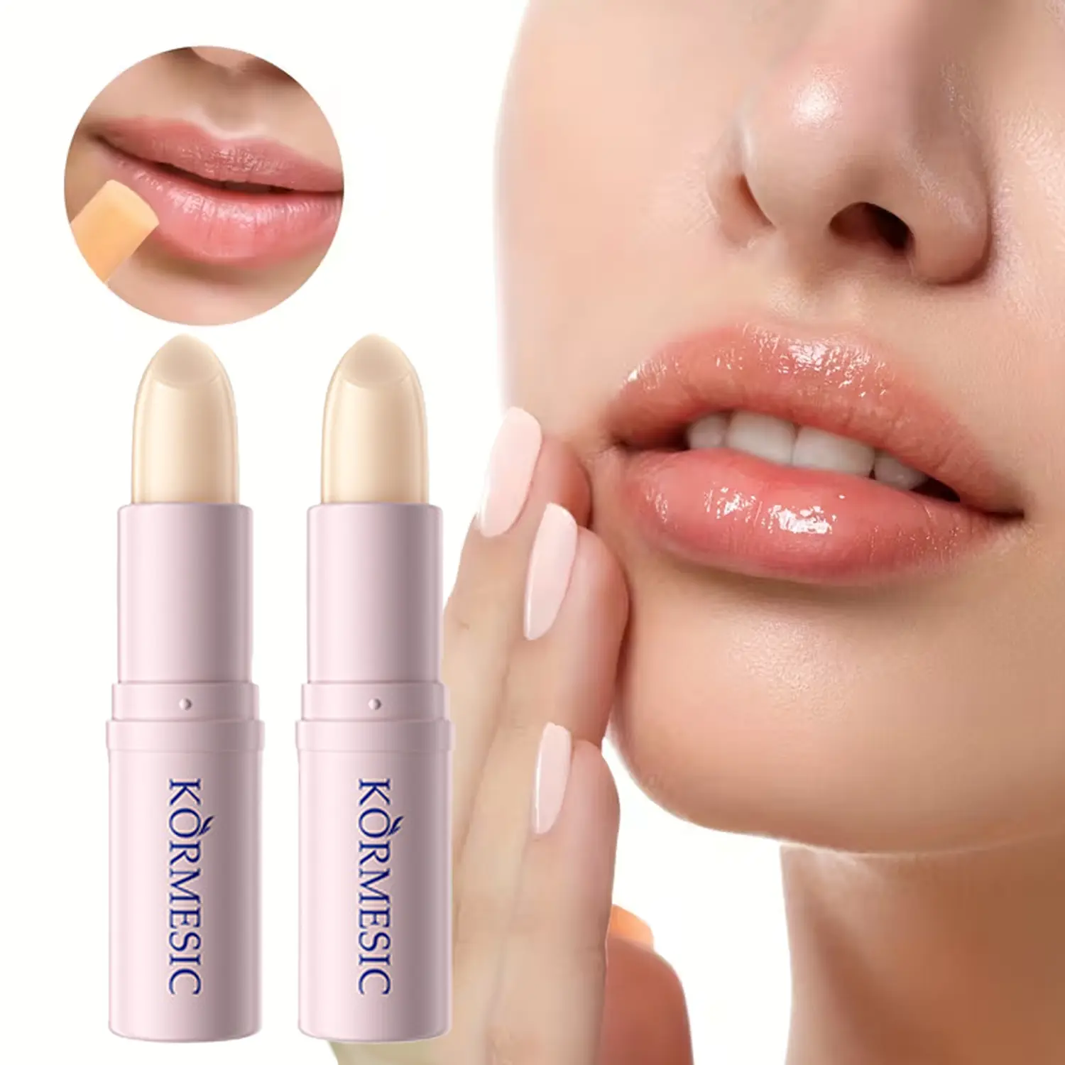 Vaseline Lip Therapy Rosy Lip Balm, Fast-Acting Moisturizing Care with Vitamin E & Coconut Oil, Nourishing Repair for Dry, Chapped & Cracked Lips