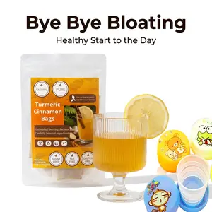 Turmeric Ginger Cinnamon Tea, 100% HandmadeBlend of Turmeric, Ginger, and Cinnamon, 100%Natural Herbal Tea,Premium Turmeric, Ginger, Cinnamon Blend TeaBags, 100% Natural & No Additives & CaffeineFree organic support digestion free healthy drink ingredient