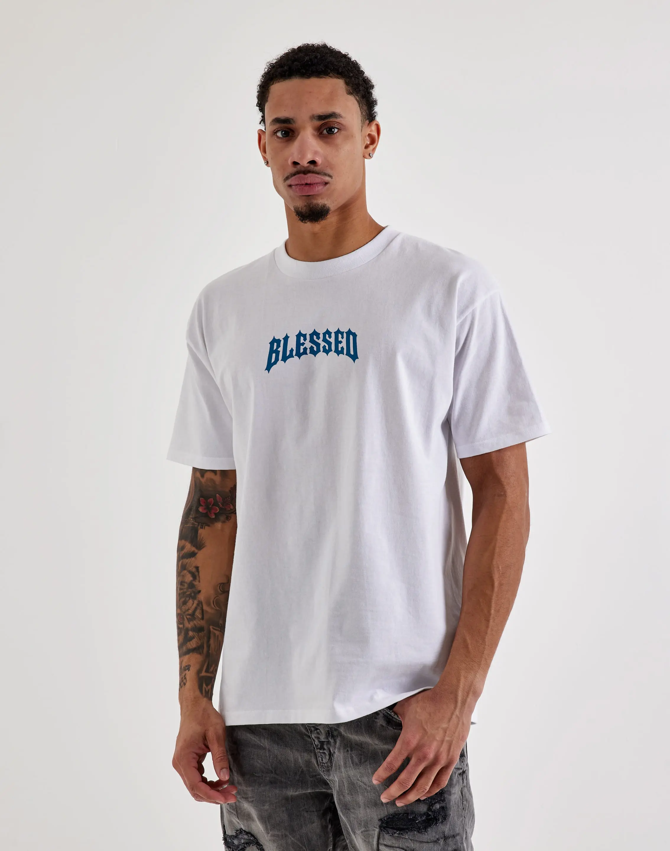 Mens BMG Blessed Angel Graphic Tee