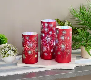 Set of 3 Celebration Hurricanes by Valerie Set of 3 Celebration Hurricanes by Valerie