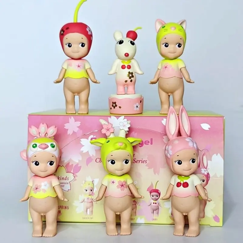 Sonny Angel Cherry Blossom Collection – Limited Kawaii Mini Figures | Phone, Laptop & Desk Decor Collectible