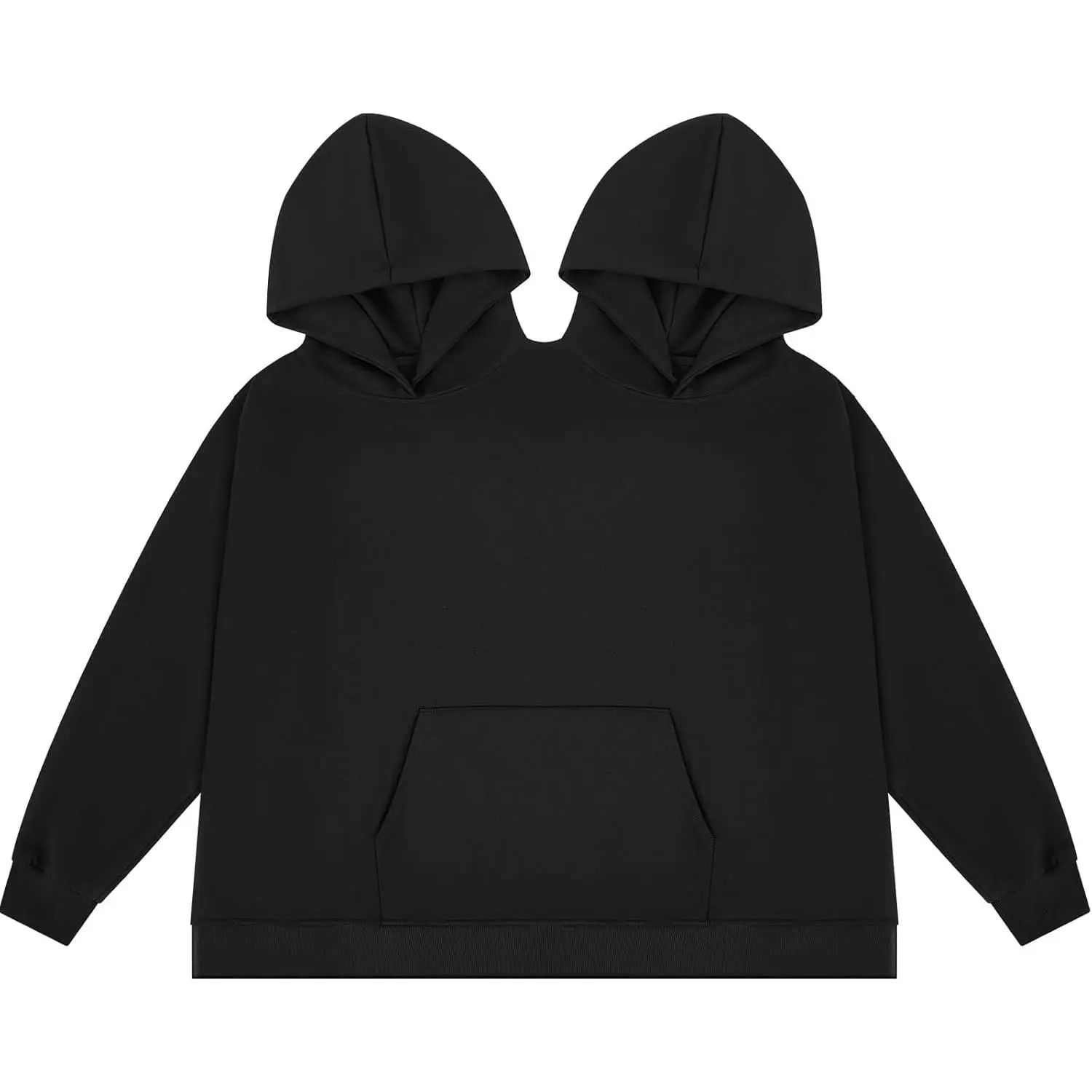 Couples Hoodie Two Person Hoodie M/L/XL/XXL Funny Intimate Matching Sweatshirts Lovers Friends Couples Christmas Gift
