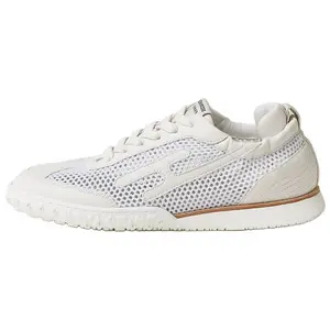 Hermes Jet Leather Two-Tone H Logo Sneakers Low-Top Women's Casual Shoes Trending Shoes, House White Official Shoes to Get / Maison Mihara