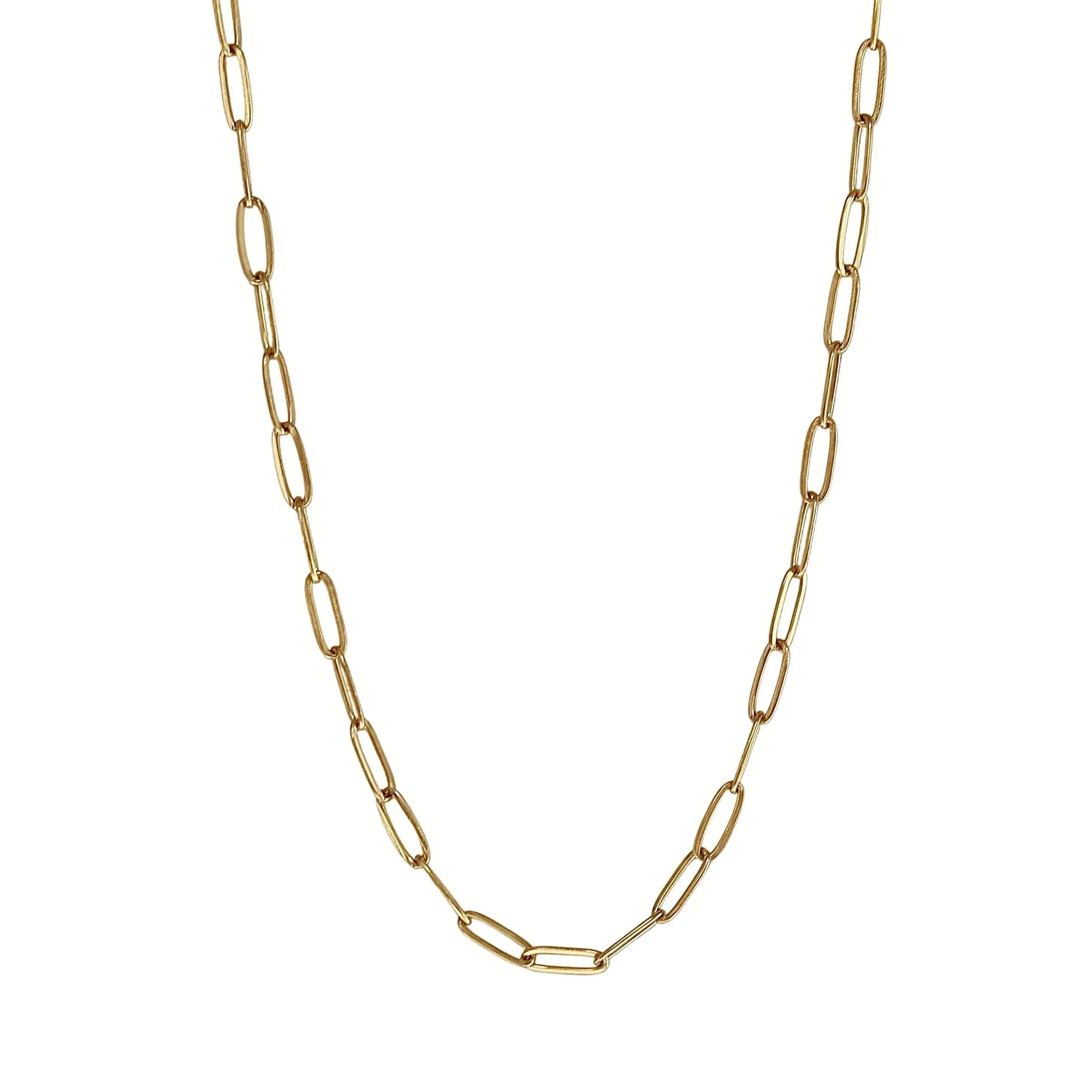 Paperclip Chain Necklace Paperclip Chain Necklace
