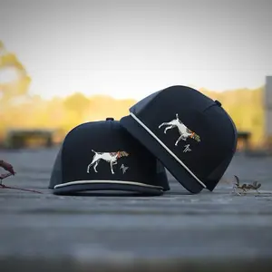 The Pointer - All Black Rope Hat