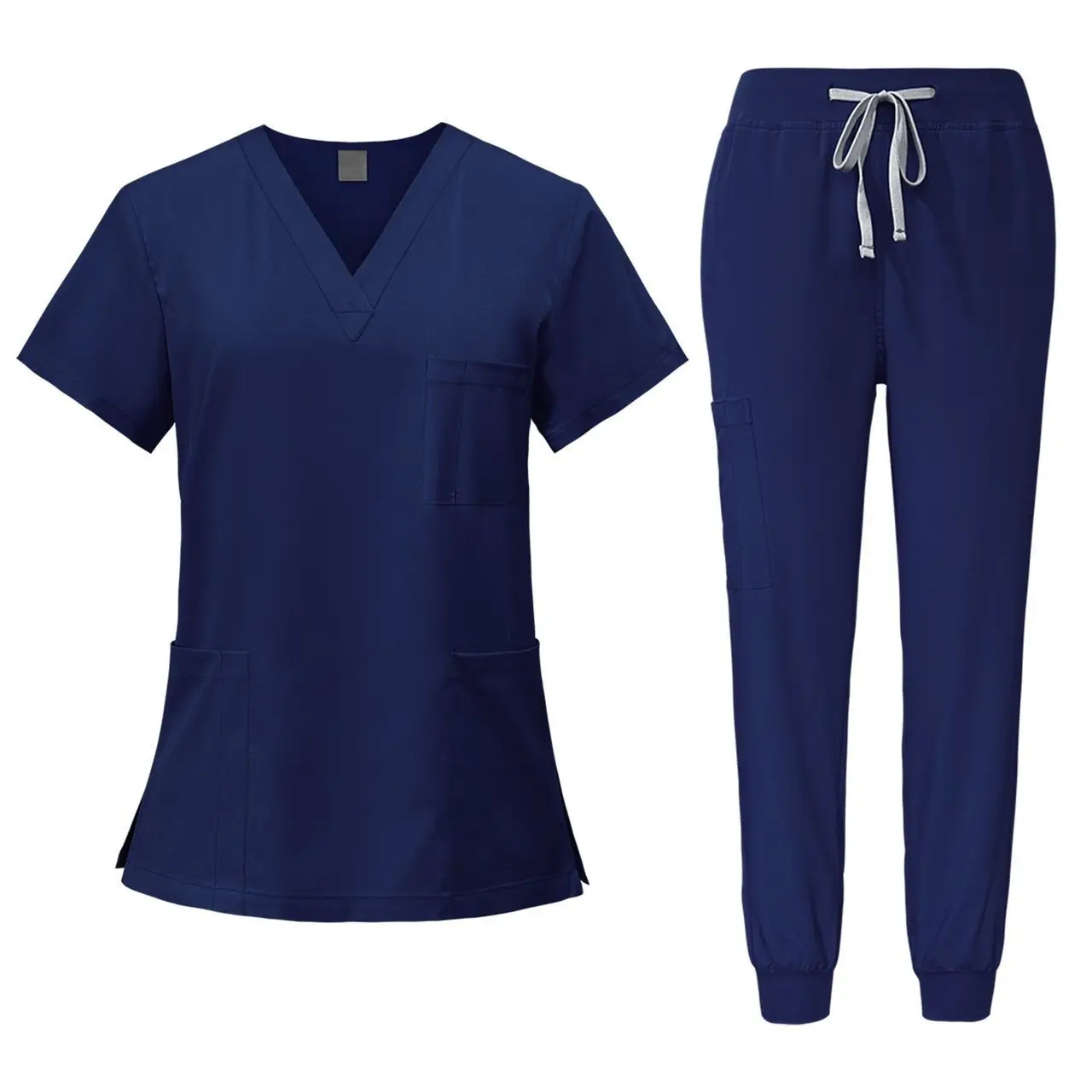 KittenGreen Scrubs - Soft Scrub with Colorful Design for Everyday Comfort, Soft Materials, and Gentle Touch - Uniforms Menswear Clothing Hospital Workwear Prolonged Beige