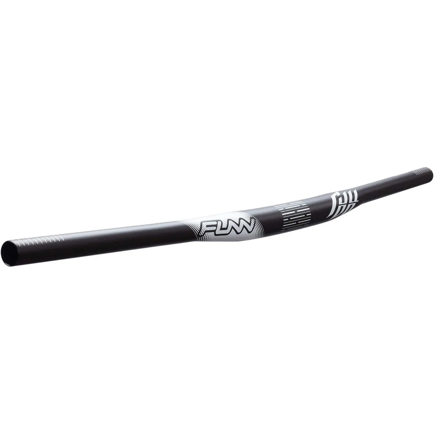 Full On Mountain Bike Handlebar with Bar Clamp 31.8mm and Width 810mm, Tough and Lightweight Alloy Riser Handlebar for MTB, BMX and Road Bike, Rise 7mm MTB Handlebar (Black)