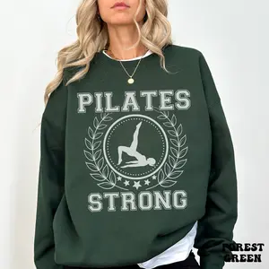 Pilates Sweatshirt, Pilates Gift, Sweatshirt For Pilates Lover, Pilates Lounge Sweatshirt, Pilates Pullover For Winter, Pilates Shirt