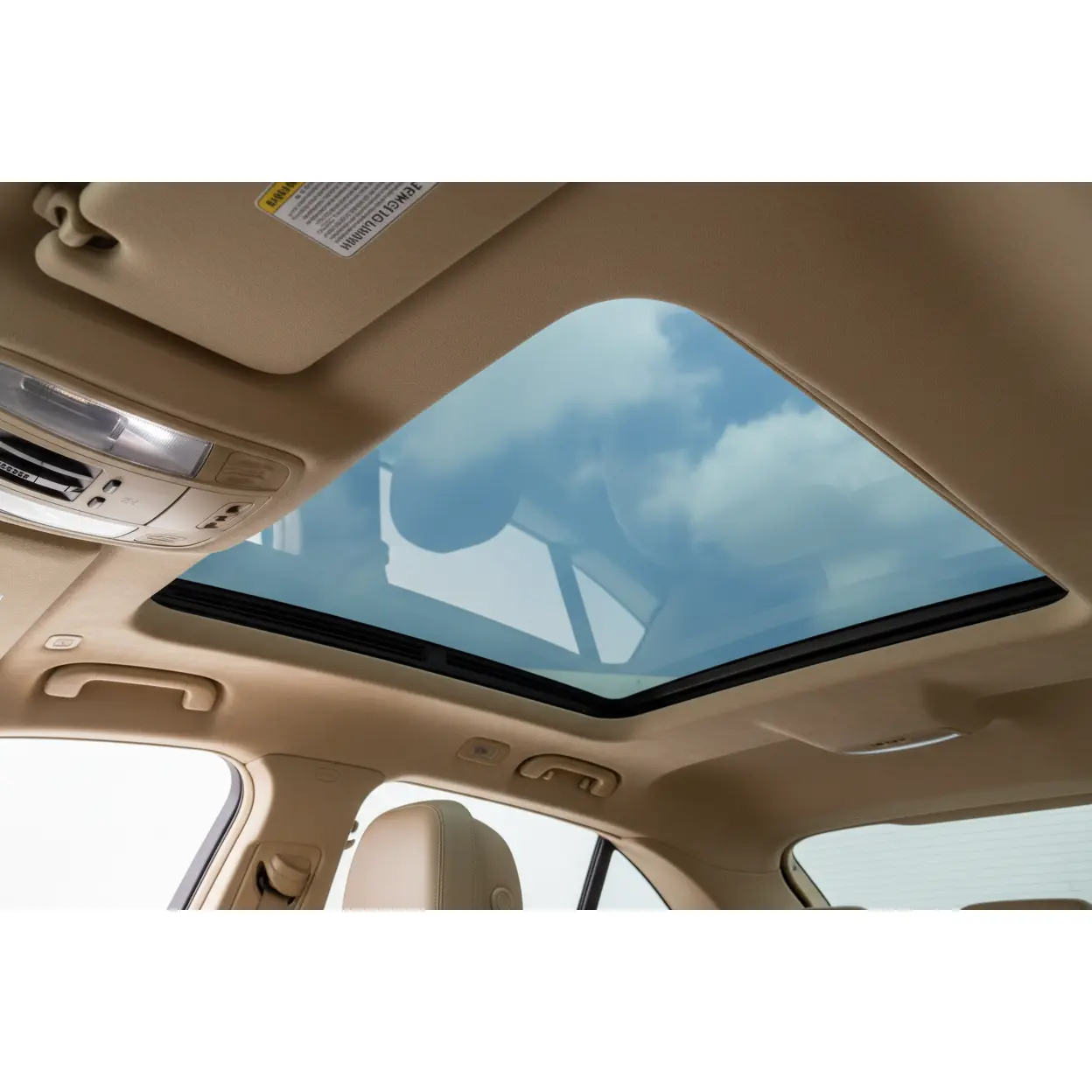 Beige Stretch Suede Headliner Fabric, Polyurethane Foam-Backed, Wrinkle Resistant, 60" Wide (5ft), for Sun Visors & Pillars