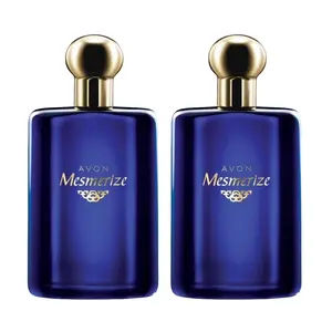Mesmerize Cologne Spray for Men Pack of 2 (3.4 fl oz / 100ml Each) | Classic Woody Spicy Fragrance | Long-Lasting Masculine Cologne Gift