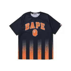 BAPE Team Jersey Tee Black (men) by StockX