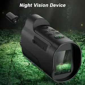 5w High Power Infrared Night Vision Scope, Night Vision Monocular, 10x Digital Zoom, 2 Inch HD Display, Starlight Sensor, 800m Range, USB/battery Powered