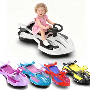 12V Electric Wiggle Car with Pedal 2 in 1 Ride On Toys for Kids Ages 3+ Anti-Rollover Flashing Wheels Bluetooth Music China,Christmas present,Devil Car,Demon Wiggle Car,Drift Swing Car