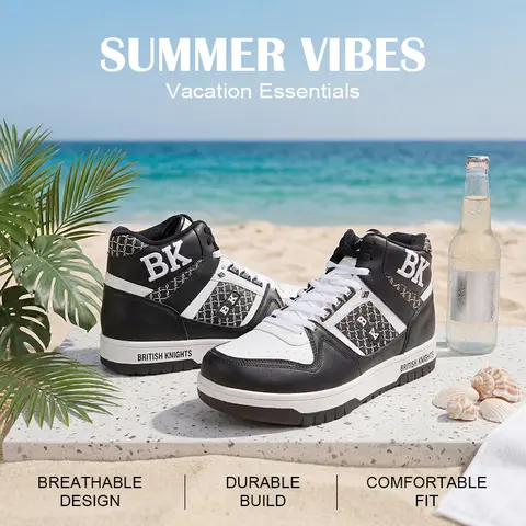British Knights KINGS SL Retro Casual Athletic Footwear - Gen X Soho Chic Men's Sports Shoes, Walking Training Runners (TikTokShopFallDealsForYou, TikTokShopSummerTurnUp)