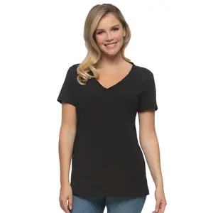 Slub Jersey V-Neck Tunic