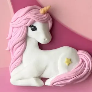 Unicorn Silicone Mold for Cake Decoration, Chocolate Moulds & Baking Tools, Unique Design for Creative Desserts, Perfect Gift Idea