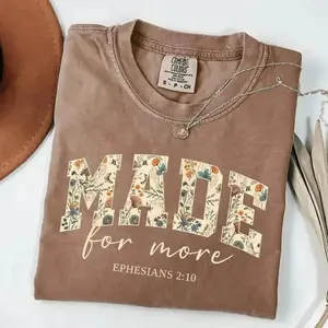 Comfort Colors Bible Verse Shirt, Cute Christian Shirt For Women,Jesus Shirt,Christian Gift, Christian Christmas Shirt,Love and Grace Shirt