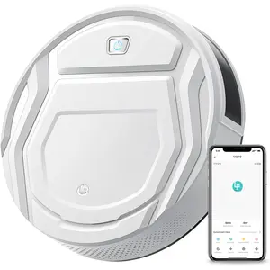 Robot Vacuum Cleaner,  Suction, 120 Mins Runtime, Slim, Low Noise, Automatic Self-, /App/Alexa Control, Ideal for  Hard Floor and Daily Cleaning, M210