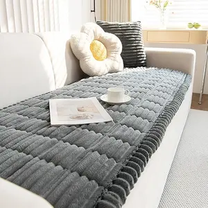 Pet  couch  covers for Dogs - Fuzzy Soft Non-Slip Washable Pet-Friendly Sofa Protector Mat